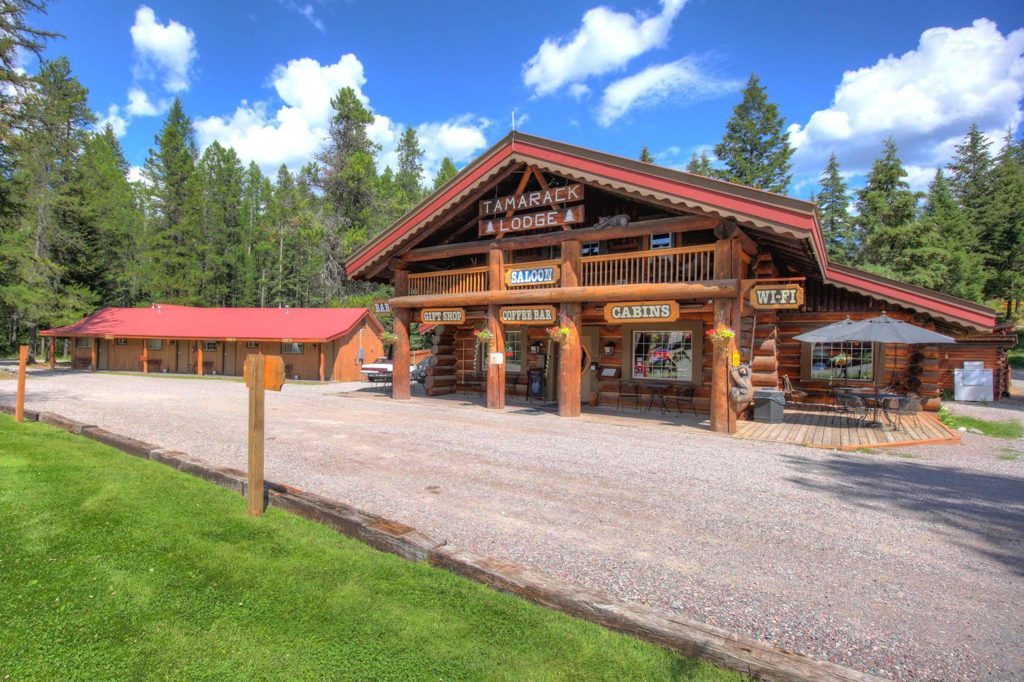 Historic Tamarack Lodge Hungry Horse Exteriör bild